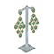 Azar Displays 6"H Acrylic Earring Tree, PK10 900406 - alternate 2
